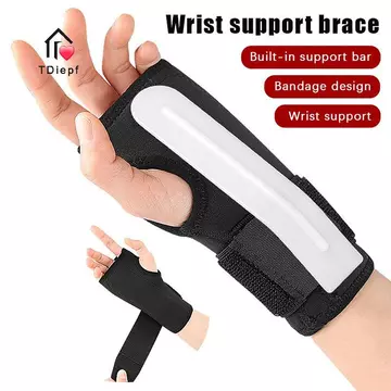 [TDiepf] Hỗ trợ cổ tay chuyên nghiệp Nẹp viêm khớp Dây đeo cổ tay Ống cổ tay Nẹp cổ tay Chống bong gân Bảo vệ cổ tay cho Fitnes MỚI