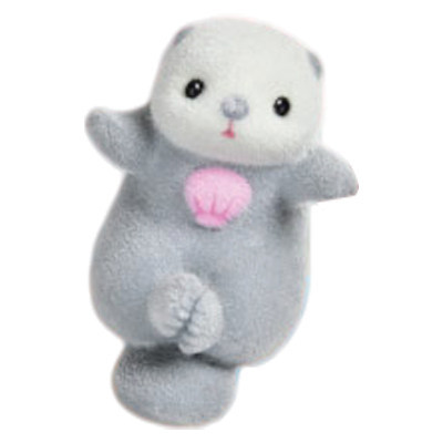 [BTF] Nhật Bản YELL Đổ Xô Tay Cầm Nhỏ Otter Bé Chương Viên Đồ Chơi Bể Cá Dễ Thương Chữa Bệnh Cô Gái Trang Trí LP4B
