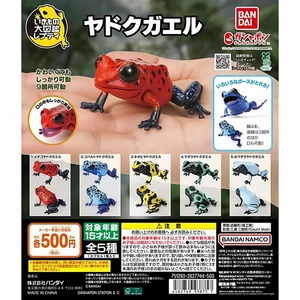 Hàng có sẵn BANDAI Viên Đồ Chơi Sinh Học Lớn Minh Họa Sách Độc Mũi Tên Ếch Ếch Mô Phỏng Trang Trí Động Vật U6U3