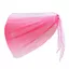 Đầm Đi Biển CATIYAHA, Chất Liệu Voan Áo Bơi Chiều Dài Ngắn Coverups, Váy Ngắn Sheer Vải Màu Gradient Thoáng Khí Nhanh Khô Sarong Mặc Đi Biển