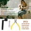 3 Dụng Cụ Bảo Trì Sửa Chữa Đàn Guitar Dây Winder, Guitar Bridge Pins Puller Peg Remover, Kìm Dây Kéo