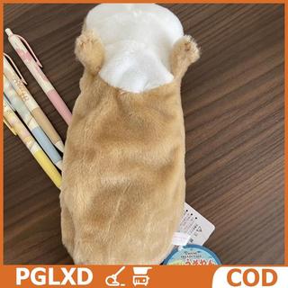 Dễ thương Rái cá sang trọng bút chì trường hợp phim hoạt hình động vật văn phòng phẩm lưu trữ túi