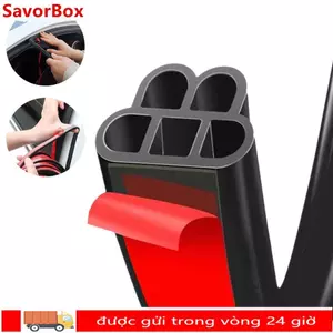 SAVORBOX 10m Weatherstrip Bảo vệ chống bụi đa năng Miếng dán thân cây hai lớp