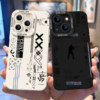 Ốp điện thoại CSGO Printstream cho iPhone 17 / 16 / 15 / 14 / 13 / MINI / 12 / 11 / Pro MAX / X / XS / XR / 7 / 8 / 6 Vỏ bảo vệ toàn diện bằng silicon lỏng chống sốc và chống rơi
