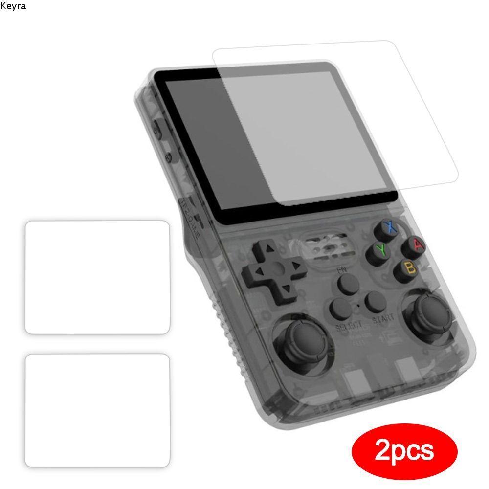 KEYRA 2 miếng bảo vệ màn hình, Kính cường lực chống vân tay HD, Phim bảo vệ chống trầy xước bền 3,5 inch cho R36S