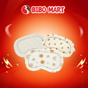 Gối Xô Rabi 10 Lớp Muslin PIL2 Họa Tiết Dễ Thương An Toàn Với Làn Da Bé 22x36cm - Bibo Mart