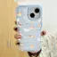 Tráng miệng vẽ nhỏ cho iPhone 17 16pro trường hợp 11 promax 15Plus trống gói