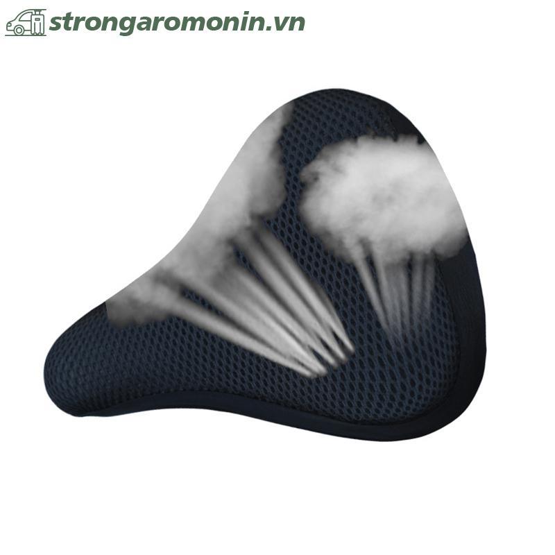 Yên Xe Đạp 3D Mềm Bọc Silicon Thoáng Khí, Thoải Mái Cho Xe Đạp ST