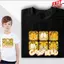 Áo MC-PRINTED PG 235 họa tiết cả nam nữ Garfield in Áo