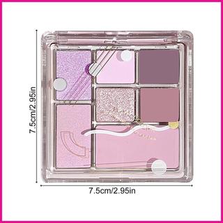 Bảng phấn mắt tự nhiên 7 màu đầy màu sắc Matte And Shimmer Pressed Eyeshadow Matte Shimmer Pressed Eyeshadow fotvn