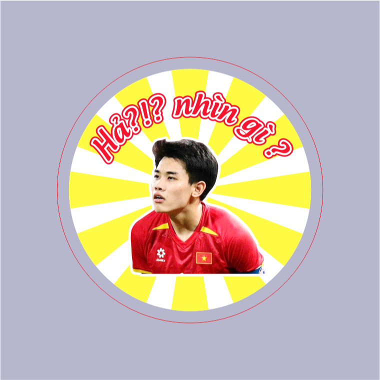 Giá đỡ điện thoại popsocket Nguyễn Đình Bắc cầu thủ bóng đá việt nam fan