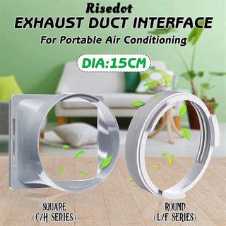 Giao diện ống xả RISEDOT Điều hòa di động Bộ chuyển đổi phụ kiện hình tròn / vuông