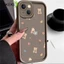 Gấu Có Thỏ Vỏ Cho OPPO A16 A16s A16E A16K A12 A12E A95 A74 A94 A93 A91 A92 A72 A52 A54 A55 A53s A31 A9 A5 2020 Vỏ Điện Thoại Hoa Hoạt Hình Bảo Vệ Chống Rơi Vỏ Mềm