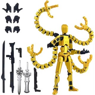 Thời trang 3D in hình nhân vật hành động mô hình linh hoạt, tiện ích fidget cho người đam mê khoa học viễn tưởng