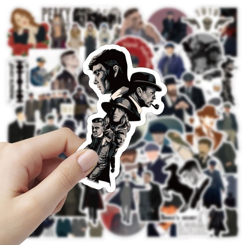 Bộ 50 Peaky Blinders Ngoại Vi Dán Cá Tính Trang Trí Mũ Bảo Hiểm Notebook Guitar Cốc Nước Graffiti Dán Quà Tặng Sinh Nhật