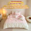 Bộ vỏ chăn ga gối nỉ Memminbedding luxury Thêu 3D Cây Thông + Quả Cầu Tuyết – nổi bật, siêu dễ thương