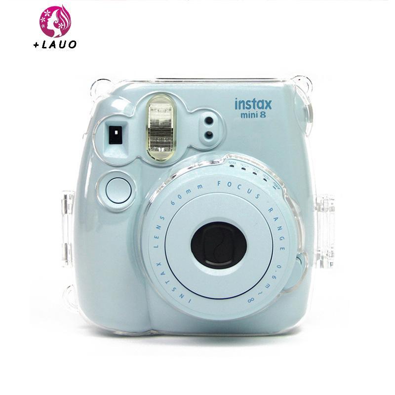 Springevenstar Fujifilm Instax Mini 8 / 8 + 9 Phim Máy Ảnh Tức Thì Trong Suốt Vỏ Cứng Túi Vỏ Springevenstar