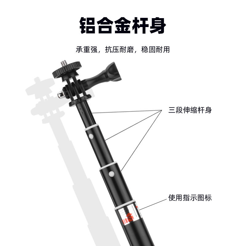 Thích hợp cho DJI OSMO POCKET 3 Selfie Stick Gimbal Camera Nối Dài Thanh Phụ Kiện