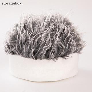 [Hộp Lưu Trữ] Mũ Tóc Giả Sáng Tạo Ngộ Nghĩnh Cho Nam Giới, Phù Hợp Style Đường Phố Hip-Hop