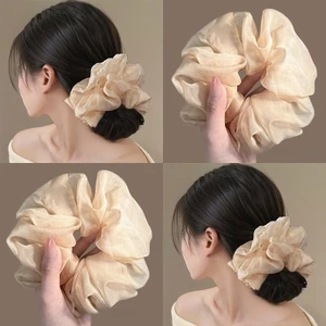 Lớn Scrunchie Thời Trang Hàn Quốc - Đa Năng & Cá Tính