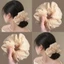 Lớn Scrunchie Thời Trang Hàn Quốc - Đa Năng & Cá Tính
