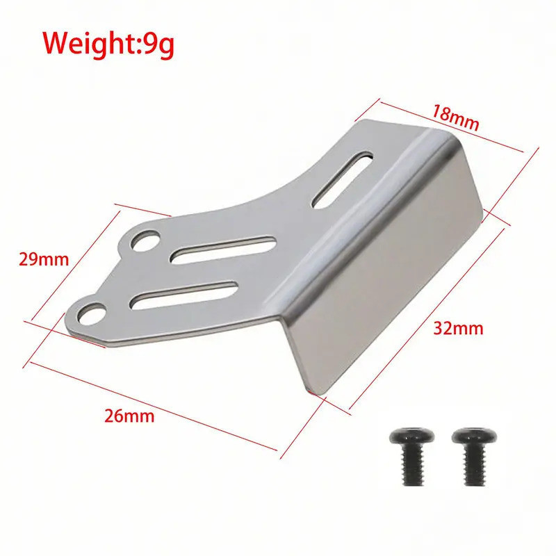 Bảo vệ xích sau bằng thép không gỉ cho xe máy RC 1 / 4 Losi Promoto-MX - Bảo vệ ổ đĩa bền