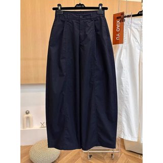 Quần Ống Rộng Phong Cách Phương Tây, Dáng Rộng Preppy Cho Nữ - Mùa Xuân