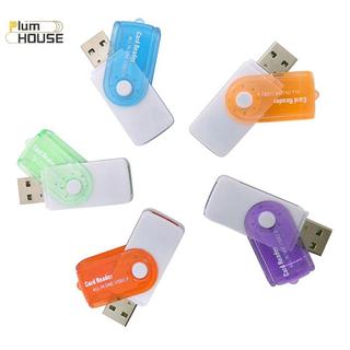 PlumHOUSE Đầu Đọc Thẻ Nhớ USB 4 Trong 1 Hữu Ích Cho MS MS-PRO TF Micro SD Tốc Độ Cao VN