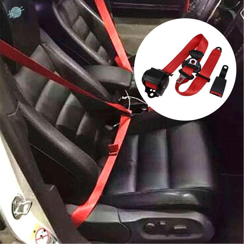 Dây đai an toàn, Dây rút tự động có nút nhấn Dây đai xe tải 3PT có thể điều chỉnh cho xe tải Van Xe buýt