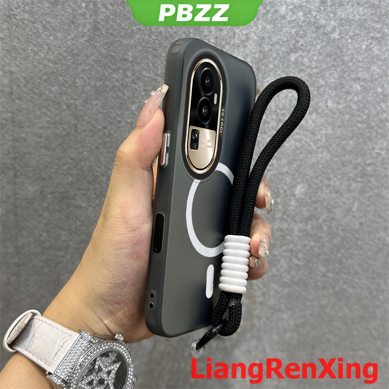Ốp Lưng Cho OPPO RENO 10 pro 5G Reno10 5G Vỏ Điện Thoại Vỏ Cứng TPU Bảo Vệ Chống Sốc Thiết Kế Mới Thẩm Mỹ Từ Có Dây Buộc CYDTGSBS01