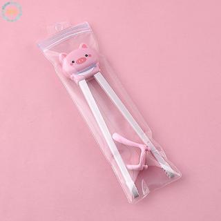 Mới 1 Túi Bé Trẻ Em Huấn Luyện Bộ Đồ Ăn Que Thực Phẩm Hoạt Hình Động Vật Đũa Cho Trẻ Em Trường Tiểu Học Dễ Thương Đũa Tốt