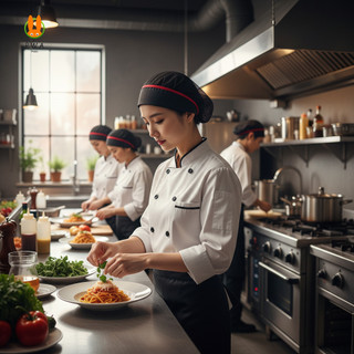 Mũ đầu bếp lưới thoáng khí dùng cho nhà bếp và công nghiệp thực phẩm có khả năng chống bụi và chống bụi