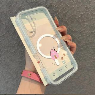 Gỗ bông dành cho 16 chiếc hộp lưng iPhone 17 Air, ba trong một, hút từ 14/13/11 Pro