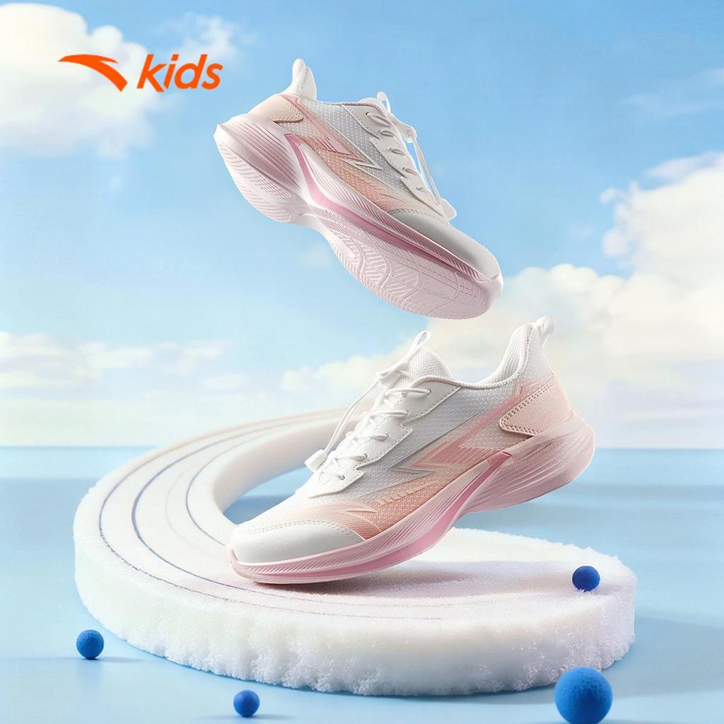 ANTA Kids Giày Chạy Bé Gái Cloud Thoáng Khí, Đàn Hồi, Nhẹ Êm, Hạn Chế Trơn Trượt A226B5540
