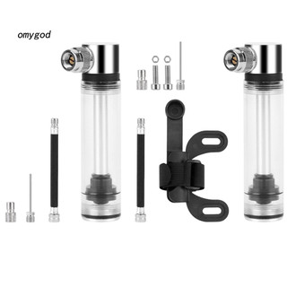 Máy bơm xe đạp mini OMG - Áp suất cao, dễ dàng mang theo khi đi xe đạp
