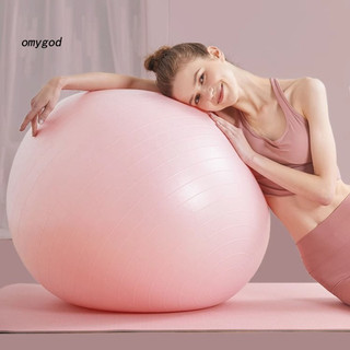 Bóng tập Yoga chống trượt PVC đa kích cỡ, kèm máy bơm - Phù hợp cho bà bầu và vật lý trị liệu tại gia