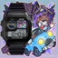 COD Harry Potter Hàng Hóa Sirius Vuông Chống Thấm Nước Đồng Hồ Điện Tử Học Sinh Đồng Hồ Báo Thức Im Lặng Hẹn Giờ Đèn Ngủ Ngày Quà Tặng Sinh Nhật
