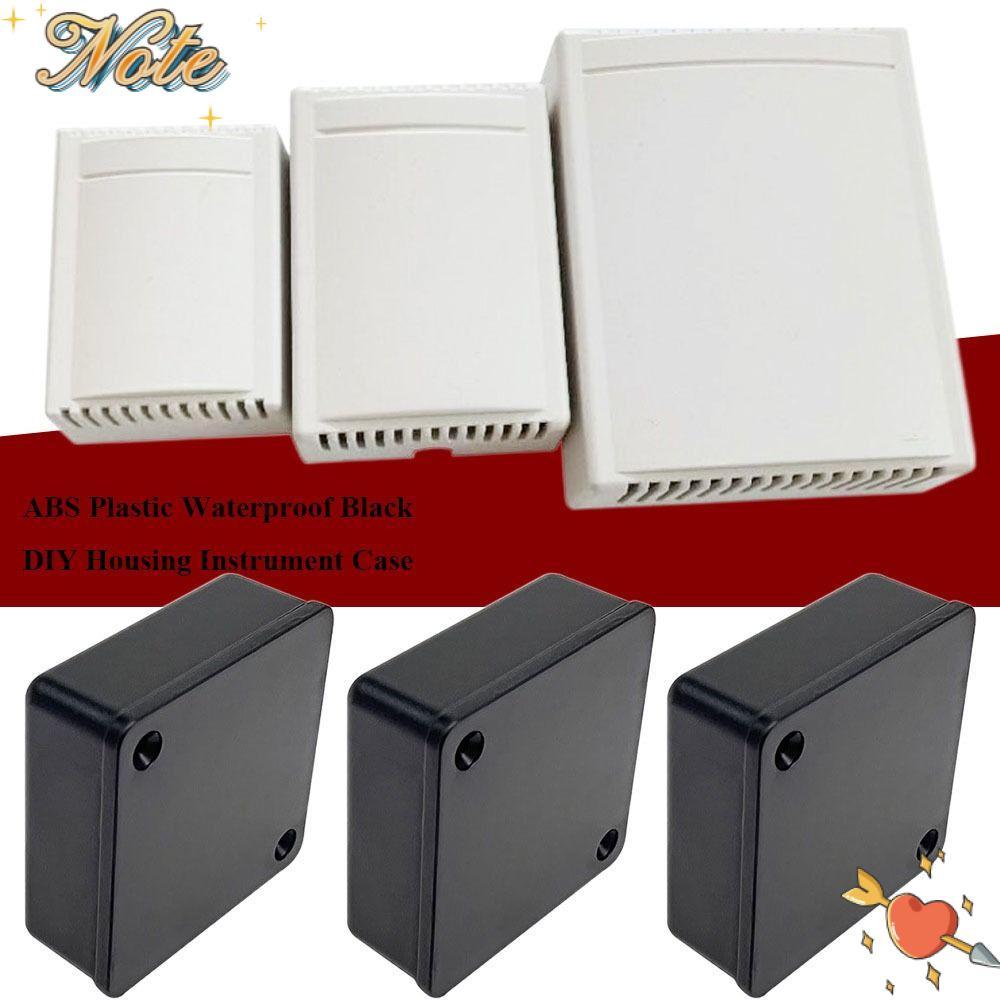 NOTE1 DIY Nhà Ở Dụng Cụ Hộp Dự Án Điện Tử, PCB ABS Nhựa Điện, Đen 9 Kiểu Giám Sát An Ninh Chống Thấm Nước Dự Án Điện Tử