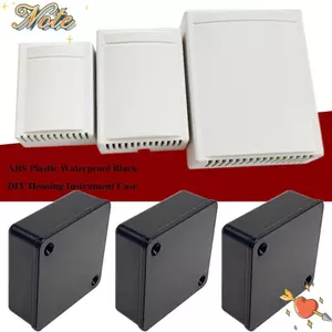 NOTE1 DIY Nhà Ở Dụng Cụ Hộp Dự Án Điện Tử, PCB ABS Nhựa Điện, Đen 9 Kiểu Giám Sát An Ninh Chống Thấm Nước Dự Án Điện Tử