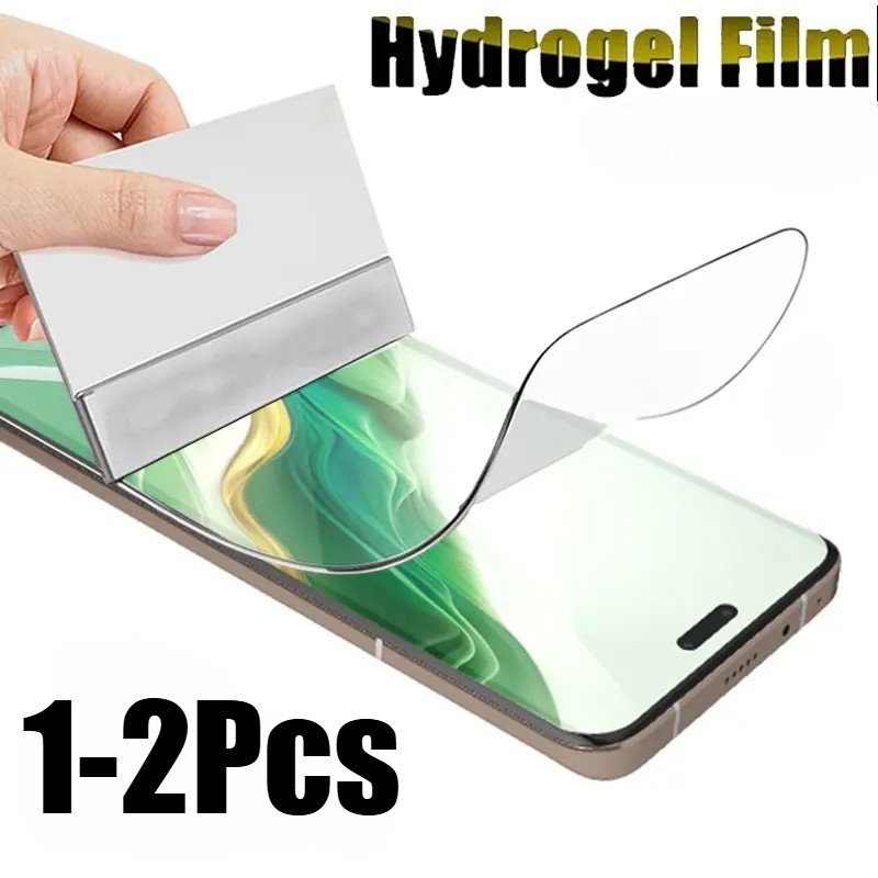 1-2 Chiếc Full Cover Chống Ánh Sáng Xanh Mềm Hydrogel Cho Redmi Note 13 13R Pro Plus 4G 5G Chống Gián Điệp Riêng Tư Và Bảo Vệ Màn Hình HD Phim Mờ