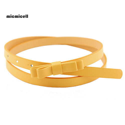 Thắt lưng da PU nữ màu pastel, thiết kế hai lớp với dây thun mỏng