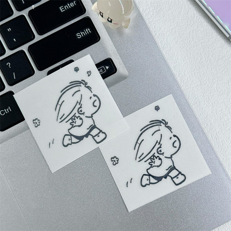 Miếng dán Sticker 3D, decor sạc dự phòng, máy tính, điện thoại