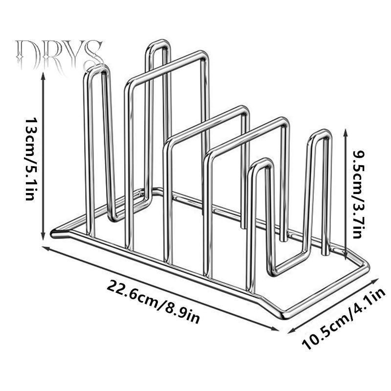 (TFT) Thớt Inox Ra Hộ Gia Đình Bảo Quản Nắp Nồi Ra Đồ Dùng Nhà Bếp Lưu Trữ Ra MỚI