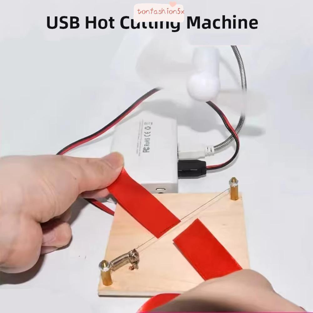 Máy cắt ruy băng ITRUMPET Mini, cắt tỉa Cotton, đai, cắt nhiệt di động, dụng cụ DIY thủ công