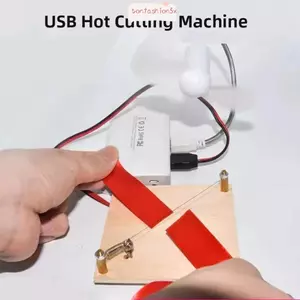 Máy cắt ruy băng ITRUMPET Mini, cắt tỉa Cotton, đai, cắt nhiệt di động, dụng cụ DIY thủ công