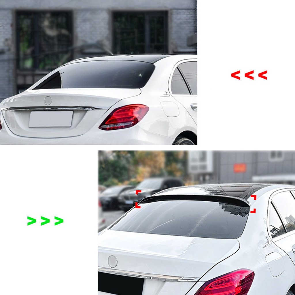 Dành Cho Xe Mercedes Benz C Hoặc C43 C63 W205 4 Cửa Sedan 2014 2015 2016 2017 2018 2019 2020 2021 Cánh Gió Phía Sau Mái Cánh Gió Làm Chắn Gió Boot Môi Điều Chỉnh Phụ Kiện