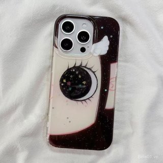 Ốp Điện Thoại Thích Hợp Cho iPhone IMD Big Eye Girl Thích Hợp Cho iPhone17ProMax Ốp Điện Thoại 16Pro / 15Plus / 14 / 13 / 12MINI11XR6 / 7 / 8Plus Vỏ Bảo Vệ VGCJ