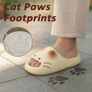 Dép Mèo HOBBYIN, Chống Thấm Nước Chống Trơn Trượt Kitty Mules, Đáy Mềm Đáng Yêu Cho Mèo Đóng Mũi Dép Mùa Xuân Hè