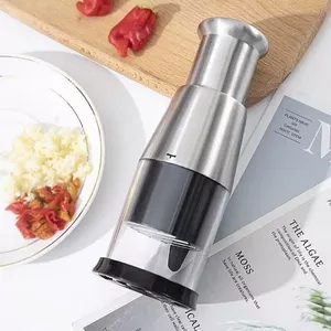 Dụng Cụ Nghiền Tỏi - Dập tỏi Ớt Bằng Inox 304 Tiện Lợi Cho Nhà Bếp. C87 SHOP
