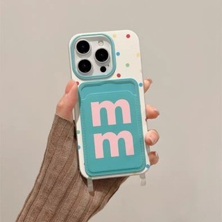 DànhCho IPhone 17 16 15 14 13 12 11 ProMax XR XS Max 7 8 Plus Phim hoạt hình dễ thương M Bean Puzzle Case